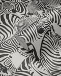 Miniatyrbild 5 av 7: Origin Wallcoverings tapet zebror svart och vitt 53 cm x 10,05 m
