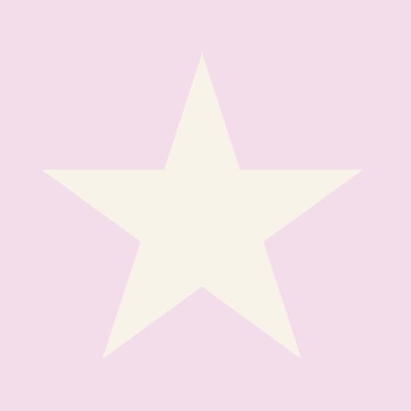 Origin Wallcoverings tapet stjerner skinnende rosa og hvidt 53 cm x 10,05 m