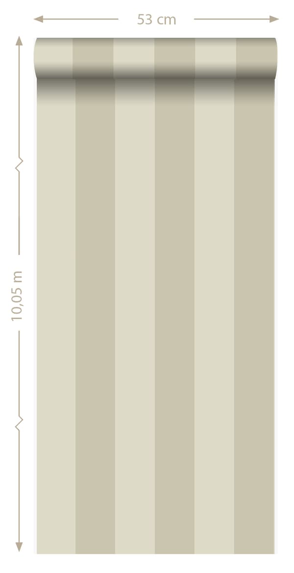 Origin Wallcoverings tapet ränder beige 53 cm x 10,05 m