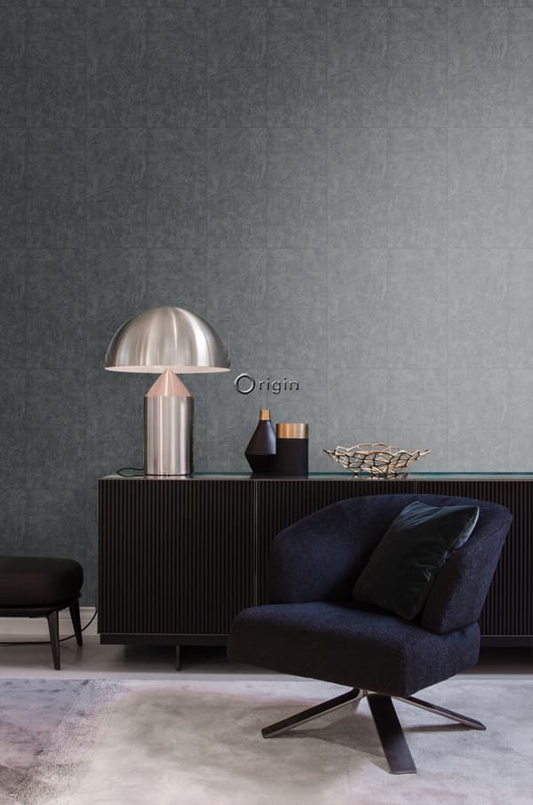Origin Wallcoverings tapet sten mörkgrått 53 cm x 10,05 m