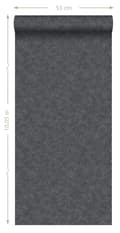 Miniatyrbild 7 av 7: ESTAhome tapet enfärgad svart 53 cm x 10,05 m