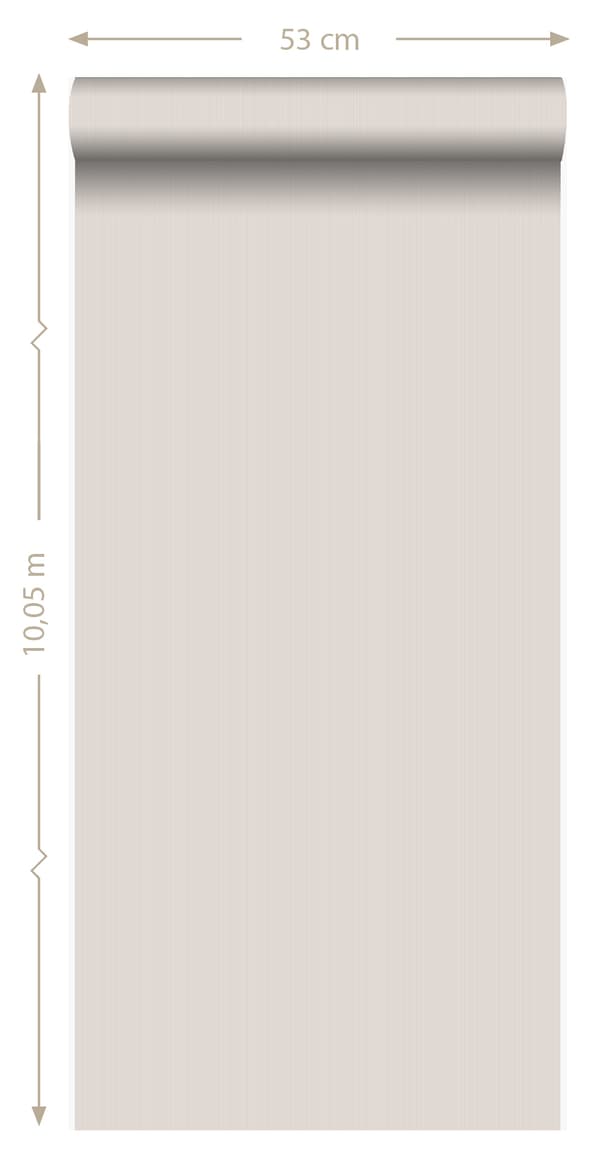 Origin Wallcoverings tapet smala ränder grått 53 cm x 10,05 m