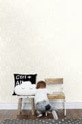 Miniatyrbild 6 av 8: ESTAhome tapet klossar glänsande vitt 53 cm x 10,05 m