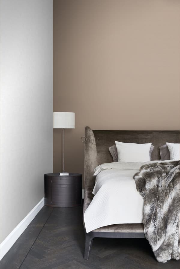 Origin Wallcoverings tapet små ornament mullvadsgrått 53 cm x 10,05 m