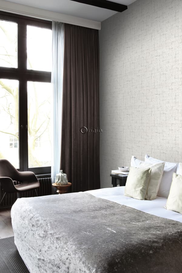 Origin Wallcoverings tapet tegelvägg benfärgat 53 cm x 10,05 m