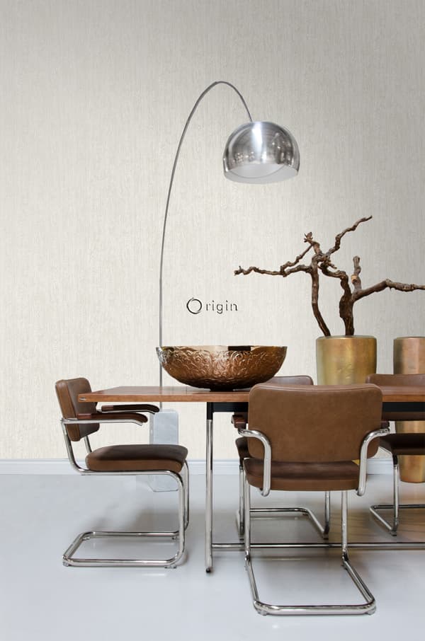Origin Wallcoverings tapet träplankor med nerver benvitt 53 cm x 10,05 m