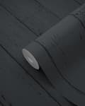 Miniatyrbild 8 av 8: Origin Wallcoverings tapet slitna träplankor antracitgrått 53 cm x 10,05 m