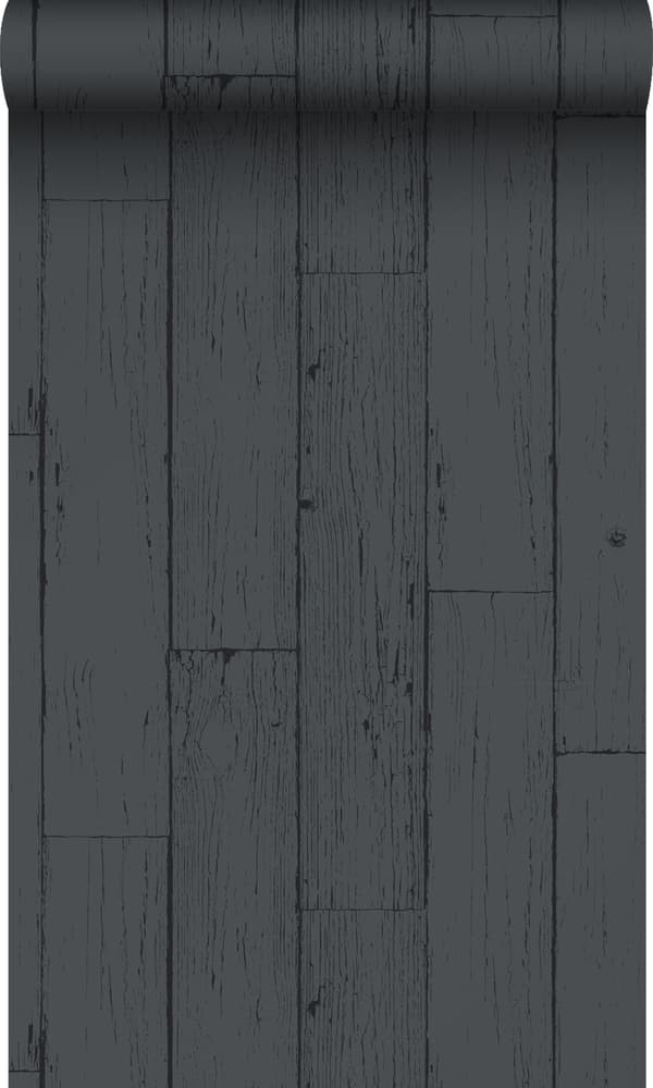 Origin Wallcoverings tapet slitna träplankor antracitgrått 53 cm x 10,05 m