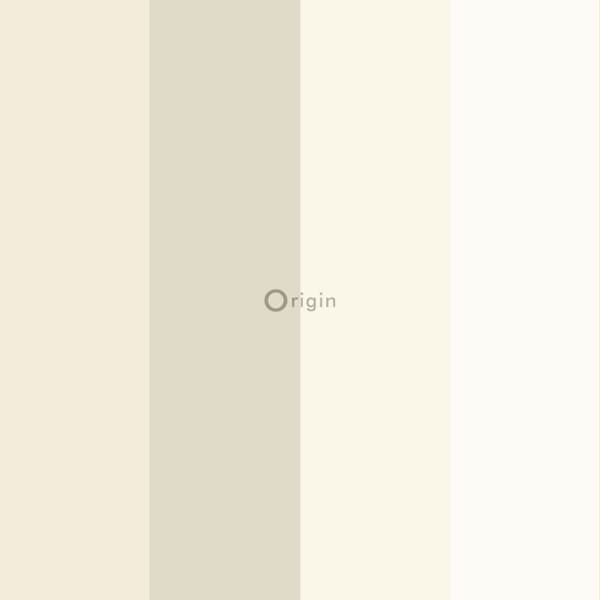 Origin Wallcoverings tapet striber beige og guldglinsende 53 cm x 10,05 m