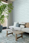 Miniatyrbillede 2 af 8: ESTAhome tapet sommeragtige tekster lysegrønt 53 cm x 10,05 m