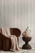 Miniatyrbillede 5 af 8: Origin Wallcoverings tapet striber skinnende lysebrunt 53 cm x 10,05 m