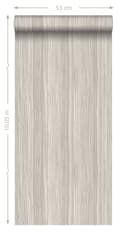 Miniatyrbillede 8 af 8: Origin Wallcoverings tapet striber skinnende lysebrunt 53 cm x 10,05 m
