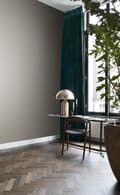 Miniatyrbillede 5 af 7: Origin Wallcoverings tapet ensfarvet linnedstruktur skinnende brunt 53 cm x 10,05 m