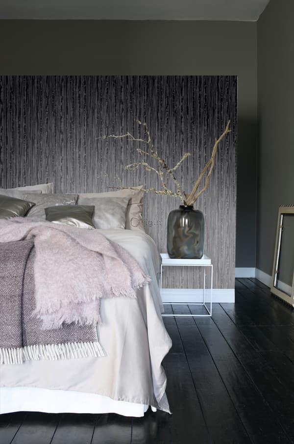 Origin Wallcoverings tapet ränder svart 53 cm x 10,05 m