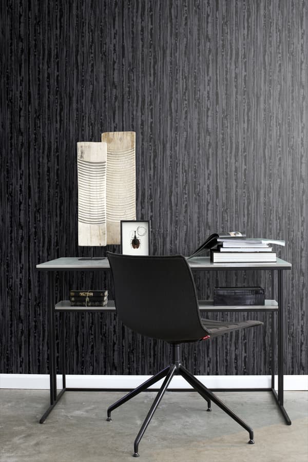 Origin Wallcoverings tapet ränder svart 53 cm x 10,05 m