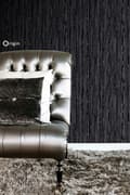 Miniatyrbild 7 av 8: Origin Wallcoverings tapet ränder svart 53 cm x 10,05 m