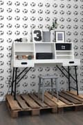 Miniatyrbild 3 av 8: ESTAhome tapet fotbollar svart och vitt 53 cm x 10,05 m