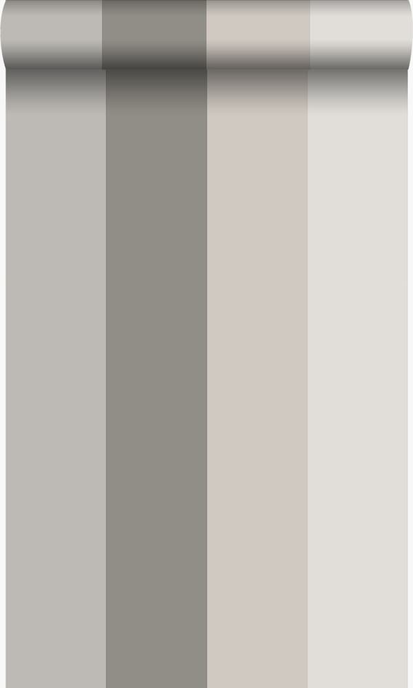Origin Wallcoverings tapet ränder grått och mullvadsgrått 53 cm x 10,05 m