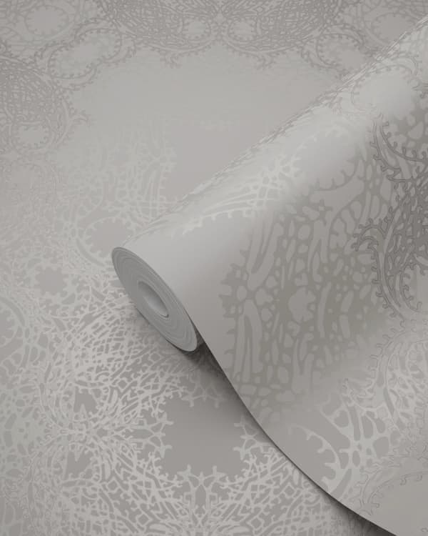 Origin Wallcoverings tapet grafisk form mulvarpegråt 53 cm x 10,05 m