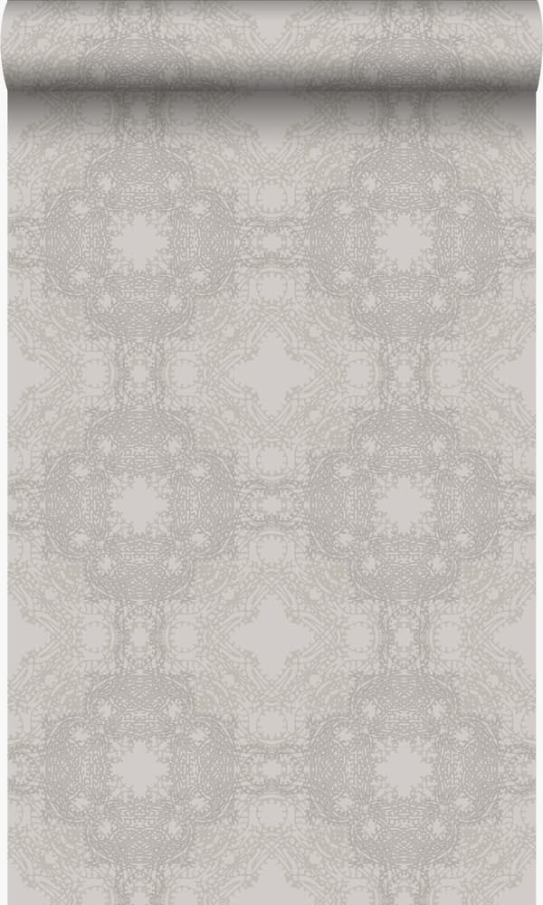 Origin Wallcoverings tapet grafisk form mulvarpegråt 53 cm x 10,05 m