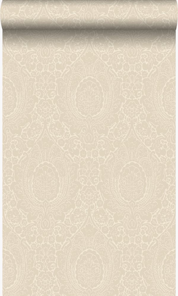 Origin Wallcoverings tapet ornament sandfärgat 53 cm x 10,05 m