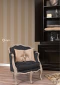 Miniatyrbild 5 av 8: Origin Wallcoverings tapet ränder beige brun 53 cm x 10,05 m