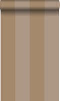 Miniatyrbild 1 av 8: Origin Wallcoverings tapet ränder beige brun 53 cm x 10,05 m