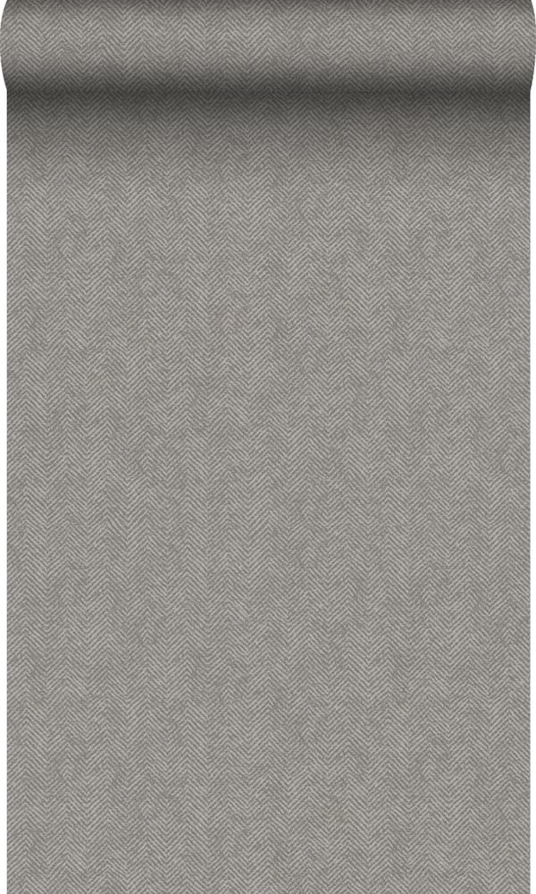 Origin Wallcoverings tapet sildeben vævning mulvarpegråt 0,53 x 10,05 m