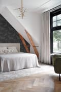 Miniatyrbild 4 av 8: Origin Wallcoverings tapet kranfåglar mörkgrått 0,53 x 10,05 m
