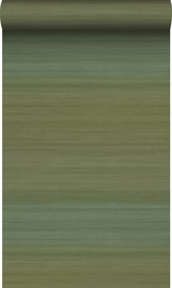 Origin Wallcoverings tapet vævet struktur med gradientfarver mosgrønt 0,53 x 10,05 m