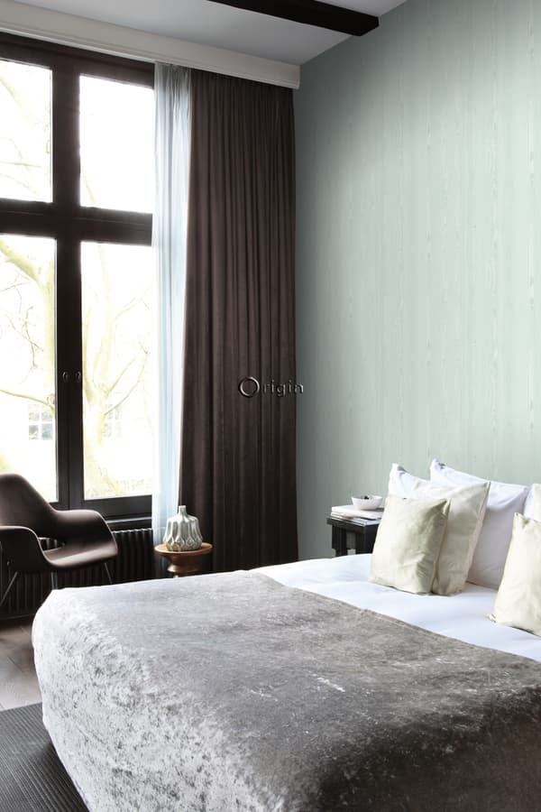 Origin Wallcoverings tapet färska träplankor mintgrönt 53 cm x 10,05 m