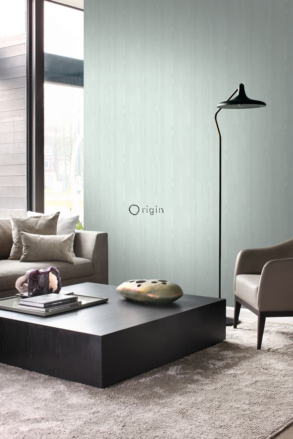 Origin Wallcoverings tapet färska träplankor mintgrönt 53 cm x 10,05 m