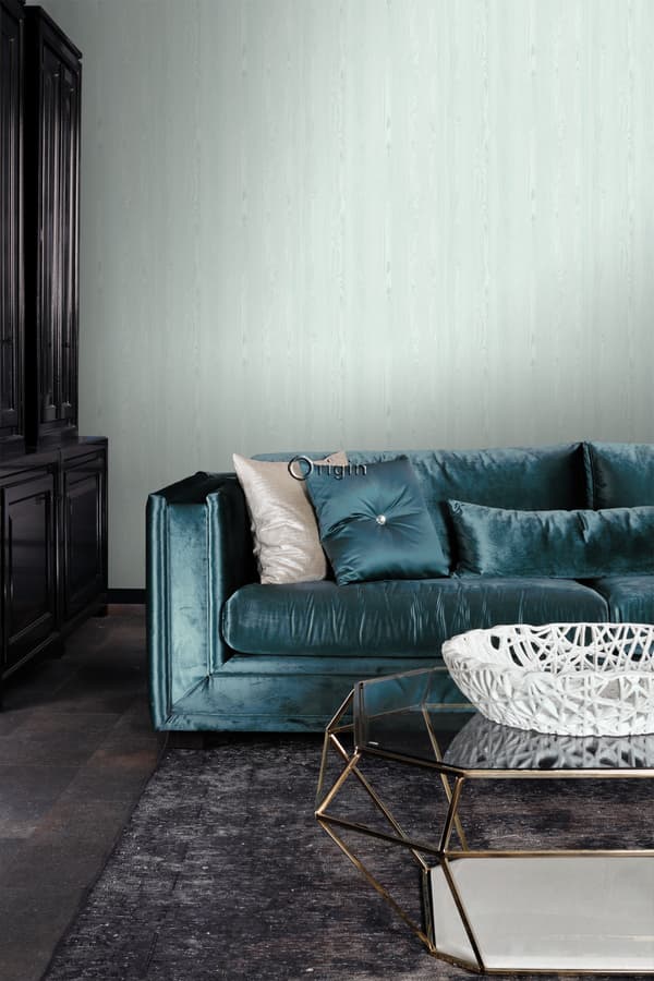 Origin Wallcoverings tapet färska träplankor mintgrönt 53 cm x 10,05 m