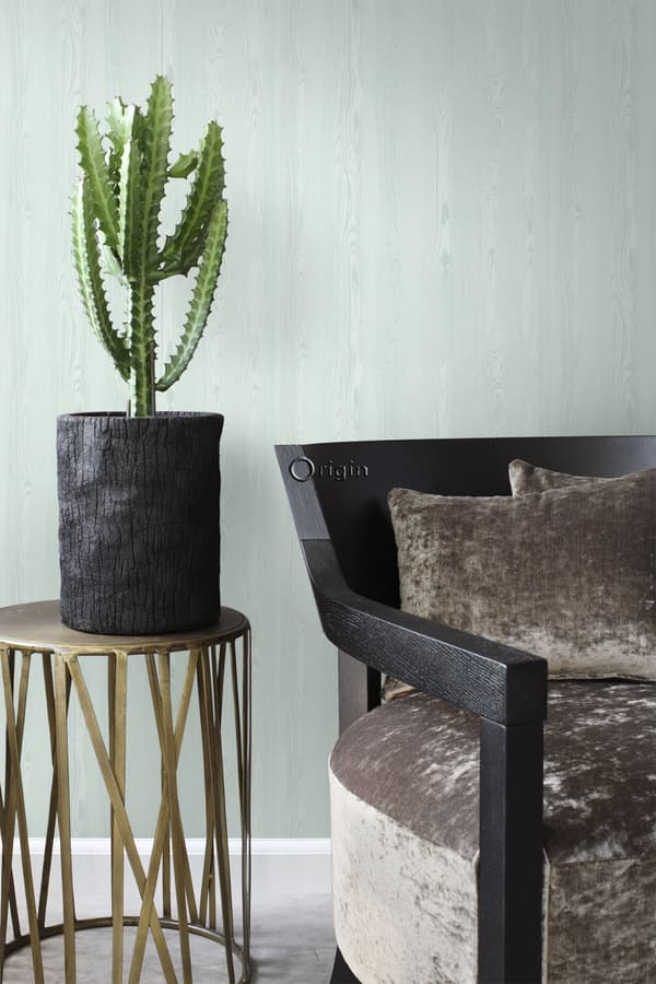 Origin Wallcoverings tapet färska träplankor mintgrönt 53 cm x 10,05 m