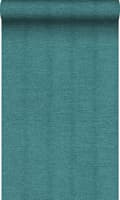 Miniatyrbild 1 av 7: Origin Wallcoverings tapet linnestruktur havsgrönt 53 cm x 10,05 m