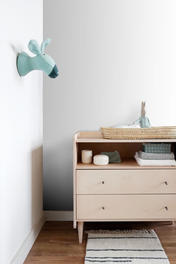 Origin Wallcoverings tapet handstickad struktur matt vitt 53 cm x 10,05 m