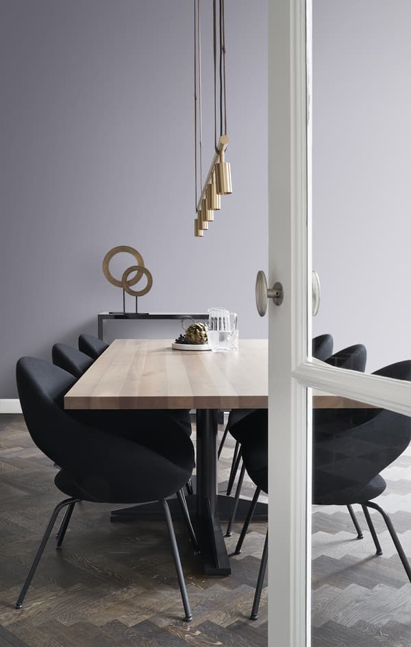 Origin Wallcoverings tapet enfärgad lila 53 cm x 10,05 m