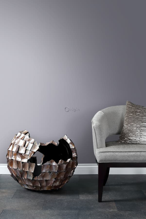 Origin Wallcoverings tapet enfärgad lila 53 cm x 10,05 m