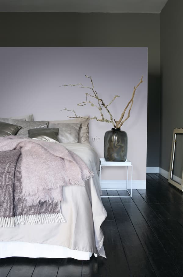 Origin Wallcoverings tapet enfärgad lila 53 cm x 10,05 m