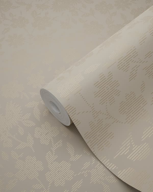 Origin Wallcoverings tapet blomster antikhvidt 53 cm x 10,05 m