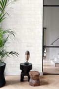 Miniatyrbild 4 av 8: Origin Wallcoverings tapet kalksten i halvstensmur benfärgat 53 cm x 10,05 m