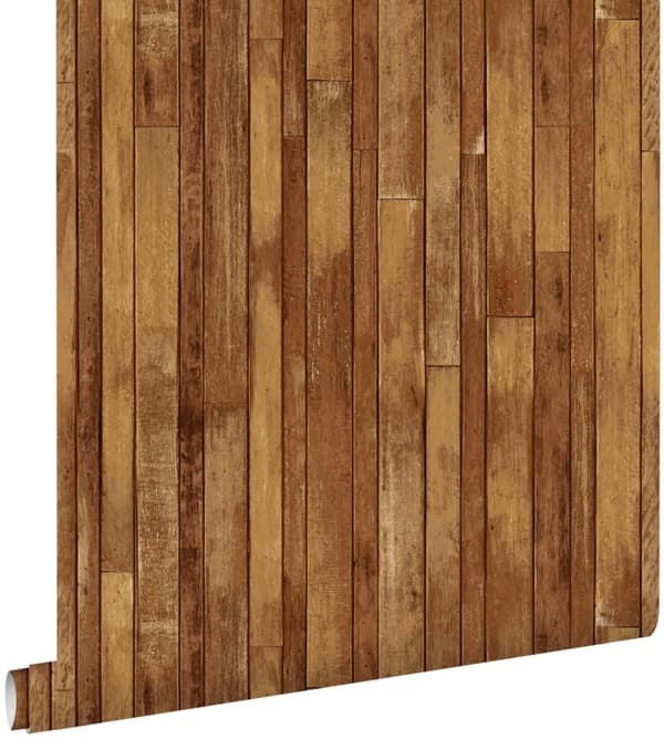 ESTAhome tapet träskräp kamelbrunt 53 cm x 10,05 m
