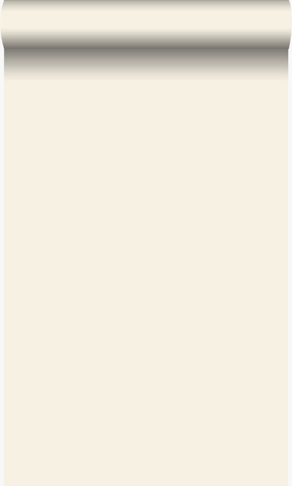 Origin Wallcoverings tapet ensfarvet cremehvid 53 cm x 10,05 m