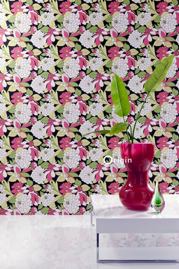 Origin Wallcoverings tapet blommor mångfärgat 52 cm x 10,05 m