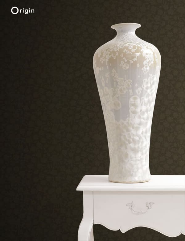 Origin Wallcoverings tapet blomster sort 53 cm x 10,05 m