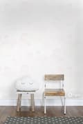 Miniatyrbild 7 av 8: Origin Wallcoverings tapet flytande bubblor matt vitt, puderrosa och pastellfärgat persika 53 cm x 10,05 m