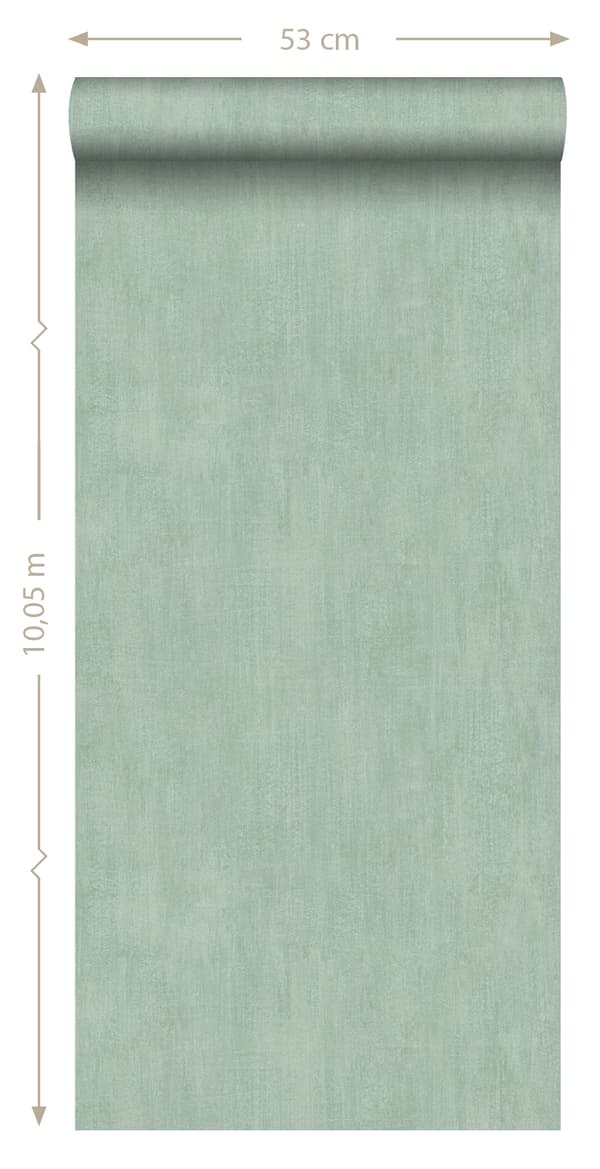 ESTAhome tapet malerisk virkning celadon grønt 0,53 x 10,05 m