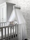 Miniatyrbild 5 av 8: Origin Wallcoverings tapet djungeldjur glänsande vitt och silvergrå 0,53 x 10,05 m