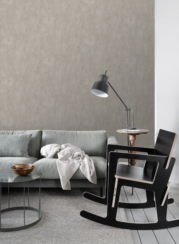ESTAhome tapet malerisk virkning gråt 0,53 x 10,05 m