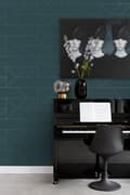 Miniatyrbillede 5 af 8: Origin Wallcoverings tapet grafiske linjer mørkeblåt 0,53 x 10,05 m